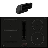 Neff Set V58NBSGA7 bestehend aus V58NBS1L0 Induktionskochfeld mit Dunstabzug, 80 cm,...