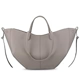 TIAASTAP Tote Bag Kunstleder Handtasche Damen Groß Shopper Tasche Elegante Schultertasche...
