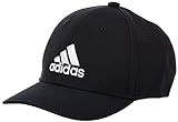adidas Unisex Bball Cot Baseball Cap, Black/Black/White, Einheitsgröße EU