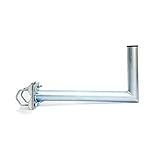 Premium X Balkonausleger 35cm Stahl Geländerhalter Balkonhalter SAT-Antenne...