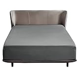 Bedsure Spannbettlaken 180x200cm Boxspringbett Topper - Polyester Mikrofasermaterial...