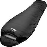 Gipfelsport Ultraleicht Schlafsack 4 Jahreszeiten [-20°C, -5°C] Ultralight Sleeping Bag...