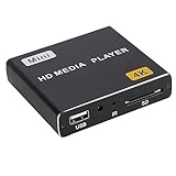 arlote Mini 4K HDD Media Player 1080P Horizontaler und Vertikaler Digitaler Videoplayer...