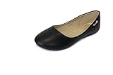 irisaa Damen Ballerinas, Klassische Flache Schuhe, Halbschuhe Slip-on 2203800,...