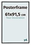 yd. Your Decoration - Bilderrahmen 61x91.5 cm - Schwarz Matt - Posterrahmen aus...