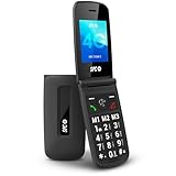 SPC Titan 2 – Klapphandy für Senioren, 4G, große Tasten, lauter Klingelton (105 dB),...