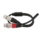 Toddmomy Xlr Y Splitter Adapter Stereo Xlr Buchse Abgeschirmt Minimalisiert Interferenzen...