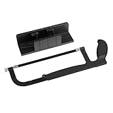 Windhager Fliegengitter Zuschnitt-Set - Gehrungslade mit Säge - Schneidlade mit...