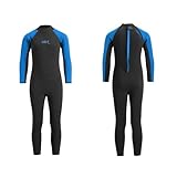 Urban Beach Unisex Sharptooth Kids Full Length Wetsuit Langer Neoprenanzug für...