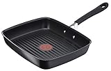 Tefal Jamie Oliver rechteckige Grillpfanne E21741 | Aluguss | Alle Herdarten,...