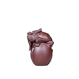 ZJN-JN Teekanne-Set Handgemachte Lila Sand Ornaments wenwan Skulptur Weizhen...