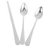 IWOWHERO Edelstahl Grapefruitbesteck Set mit Gezackten Klingen und Ergonomischem Griff...