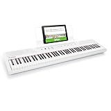 Alesis Recital - E Piano 88 Tasten für Einsteiger mit Halbgewichteten Volle...