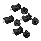 NUOBESTY 8 Stück Teiliges Set Hot Shoe Mount Adapter mit Einstellbarem...