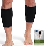 NEOtech Care Wadenmanschette - elastisches & atmungsaktives - Kompression (Schwarz, 1...