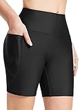 BALEAF Damen Badeshorts UPF50+ Badehose Chlorbeständig Boardshorts Hohe Taille...