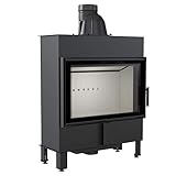 KRATKI Kamineinsatz-Heizeinsatz-Kaminkasette-Kaminofen-Lucy-14-Slim-Kamin