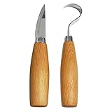 starfa lab Holz Schnitzwerkzeug 2-teiliges Set, Professional Holzschnitzerei...