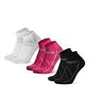 DANISH ENDURANCE Kurze Fahrrad Socken, Sommer Rennrad Socken, Gepolstert, Unisex, für...