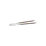 KnitPro 20421 wechselbare Nadelspitzen Symfonie Holz kurz, 4,50 mm