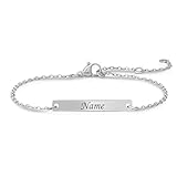 Personalisierte Geschenke Frauen | Personalisiertes Armband | Armband mit Gravur |...