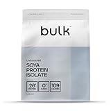 Bulk Soja-Protein Isolat 90, Veganer Proteinshake, Veganes Eiweißpulver, 1 kg