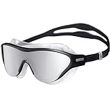arena The One Verspiegelte Anti-Fog Unisex Schwimmbrille für Erwachsene, Taucherbrille...