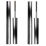Toseky Volumen-Mascara, Mascara Wasserfest Schwarz & Braun, Wischfeste Wimperntusche -...