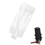 Générique Motorrad-Telefon | Transparente Lenker-Handyhülle, wasserdichte Handyschiene,...