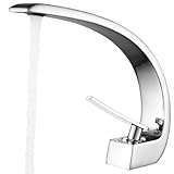 Wasserhahn Bad Waschtischarmatur Mischbatterie Waschbecken Armatur Chrom Modern...