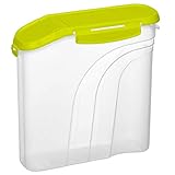Rotho Fresh Müslibox 2.2l mit aromadichtem Deckel und Schüttöffnung, Kunststoff (PP)...