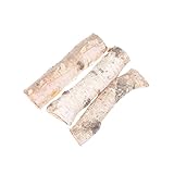 SEWACC 8 Stück Krippendekor Reptiliendekor künstlicher Kamin Birke Holzstämme...