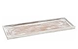 Spetebo Vintage Holz Tablett shabby weiß - 50 x 17 cm - Deko Kerzentablett...