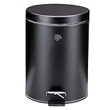 Dirt Devil Tretmülleimer 5L – Mülleimer Küche mit Soft Close – Abfalleimer aus...