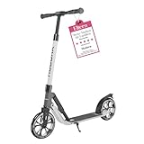 HUDORA BigWheel® 205 Advanced Scooter - Komfortabler Aluminium-Roller für bis...