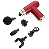 PENIKOKO Elektrisches Kleiner Percussion Muskelmassagegerät Einstellbar ABS Material Rot...