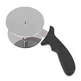 Uonlytech Doppelrädriger Pizzaschneider aus Edelstahl mit Ergonomischem Griff Rostfrei...
