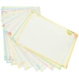 Cabilock 50 Blatt Druckerpapier mit dekorativem Abschluss Buntes langlebiges Kreativpapier...