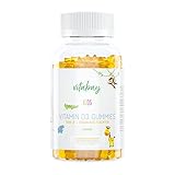 Vitabay Vitamin D3 Kinder - 120 VEGAN Vitamin D 3 1000 IE Vitamin Gummies -...