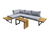 LC Garden »Sungardo« Gartenlounge Set Anthrazit • Aluminium • Lounge •...