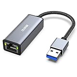 BENFEI USB Ethernet Adapter 1000Mbps, USB auf RJ45 Gigabit Ethernet LAN Netzwerkadapter...