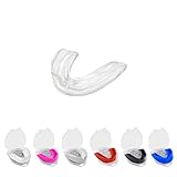 Mundschutz Gum Shield - Professioneller Mundschutz Slim Fit mit Tasche für Kontaktsport,...
