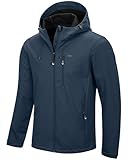 33,000ft Herren Softshelljacke Wasserbeständige Winddichte Funktionsjacke...
