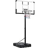 Yaheetech 228 bis 303 cm Basketballständer Höhenverstellbarer Basketballkorb...