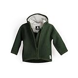 Ehrenkind® Walkjacke | Jacke für Kind aus Natur Schurwolle mit Reißverschluss | Walk...