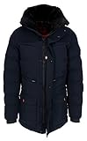 Wellensteyn Casino CASI-565 FourStreAirTec Herren Winter Parka, Größe:M, Farben:Darknavy