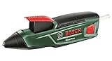 Bosch Home and Garden Akku Heißklebepistole GluePen (Micro-USB-Ladegerät, 4x Klebestick...