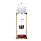 UZAMIRLEX Eiskalte Filterkaffeemaschine, Eiskaffee-Kaltbrühmaschine, 600 ml/20,29 oz...