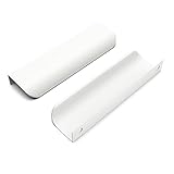 goldenwarm 10 Stück Versteckte Schrankgriffe Möbelgriffe Weiß Türgriffe...