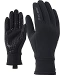 Ziener Herren IDIWOOL TOUCH Handschuhe, schwarz, 7,5